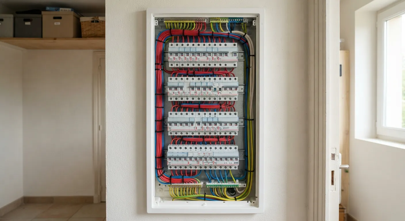 Tableau électrique après rénovation