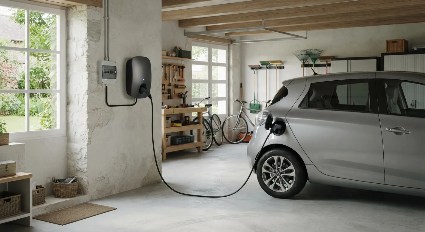 Borne de recharge véhicule électrique